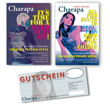 Arbeitsprobe Prospekt Charapa