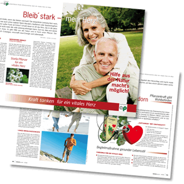 Arbeitsprobe Herz Gesundheit Austroplant.